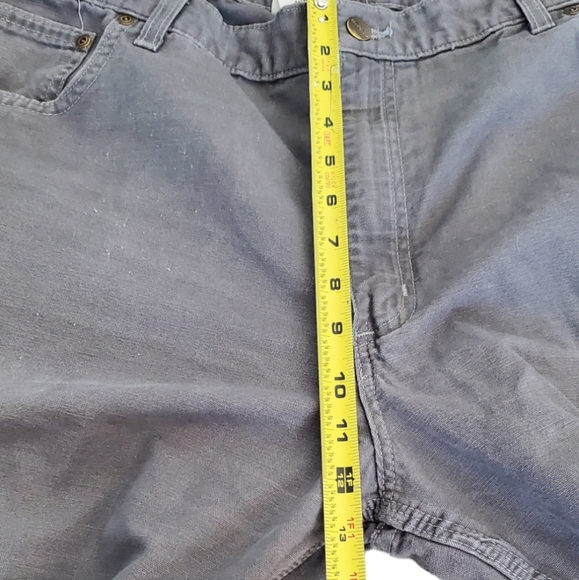 Carhartt Carpenter Gray Loose Fit Pants. 41 x 28. - Picture 9 of 11
